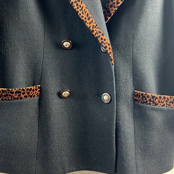 Vintage Oleg Cassini size 12 women blazer - Picture 10 of 11